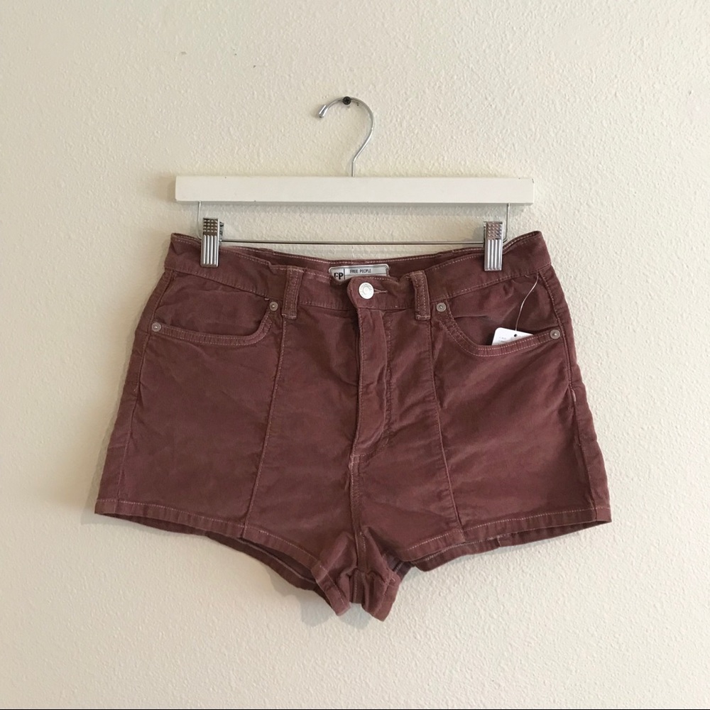 Free People High Waisted Cords
